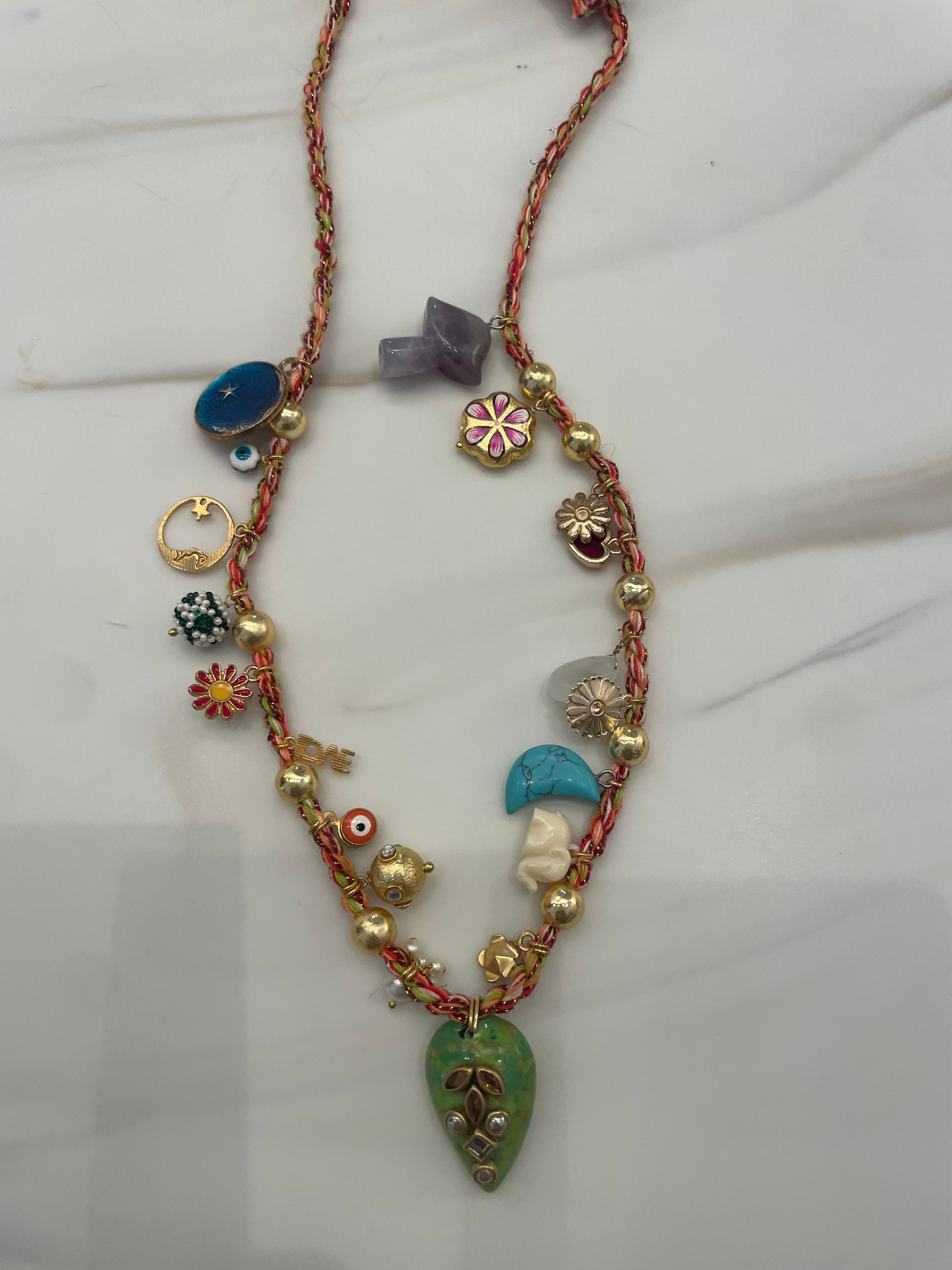 Adjustable Charm Necklace