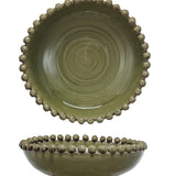 Decorative Terracotta Green Bowl