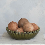 Decorative Terracotta Green Bowl