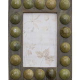 Handmade Marbled Resin Bobbin Frame (4x6 photo)