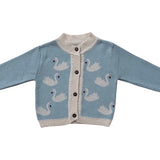Swan Baby Cardigan