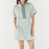 Pullover Dress in Feldspar Stripe