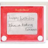 Hard to Sketch Birthday Card