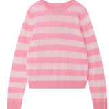Cashmere Stripe Crew