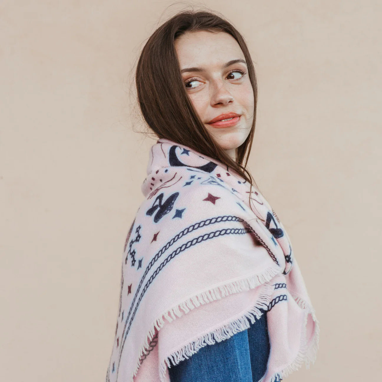 Cosmic Rodeo Cashmere Wrap