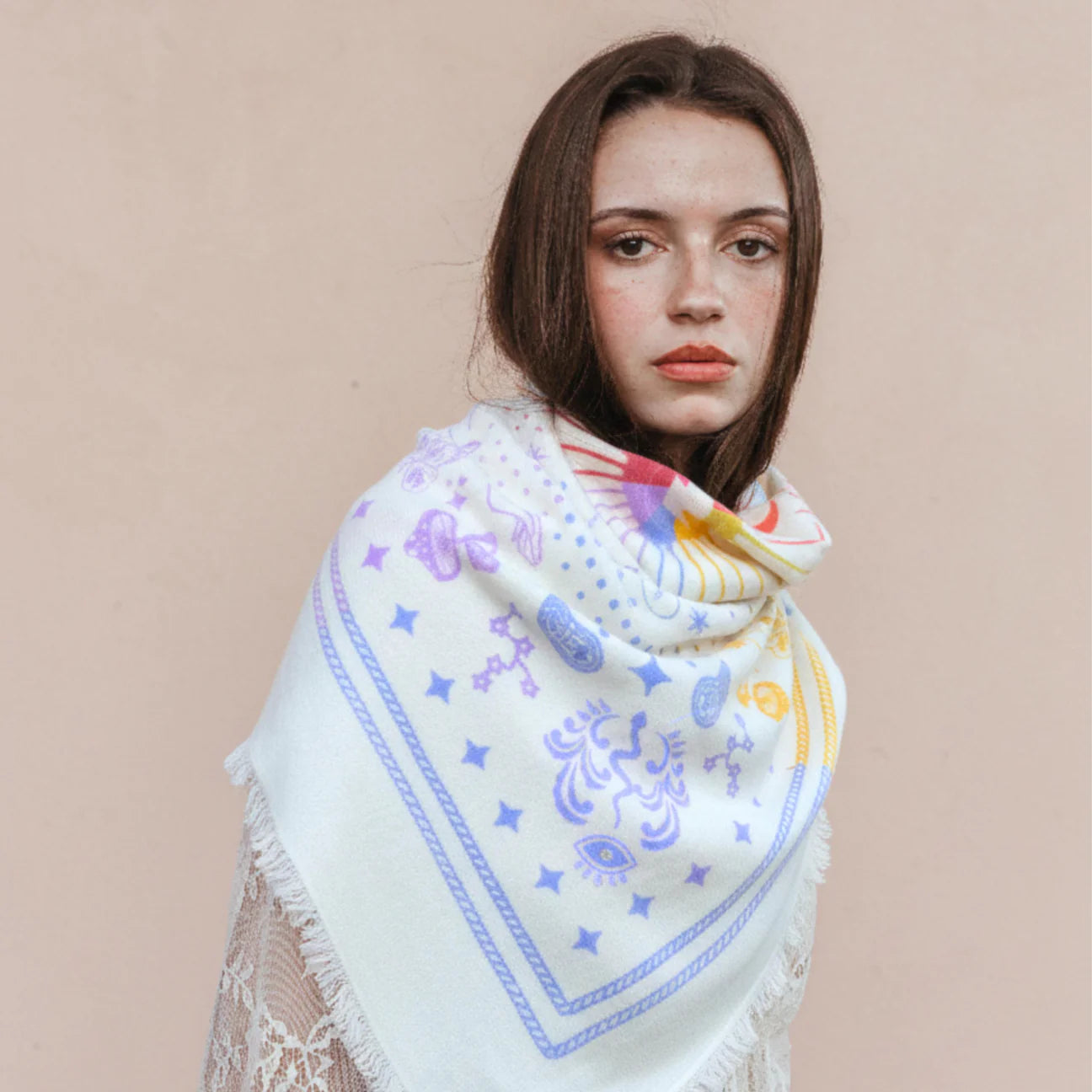 Cosmic Rodeo Cashmere Wrap