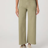 Anessa Wide Leg Jean in Vintage Oak Moss