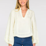 Katie Top Vanilla