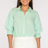 Carter Top in Iced Mint