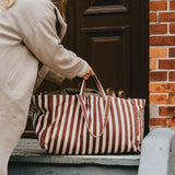 Large Stripe Tote Bag
