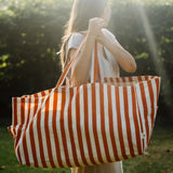 Large Stripe Tote Bag