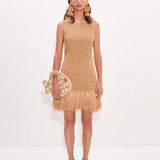 Mira Crochet Mini Dress