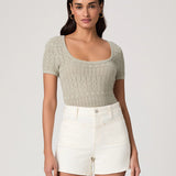 Dani Short in Toasted Ecru