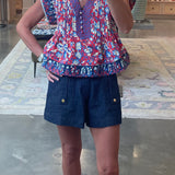 Lola Top - Tapestry Floral