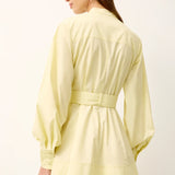 Hughes Dress in Butter Yellow