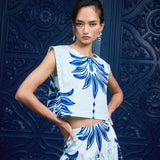 Piper Top in Palm Springs Navy
