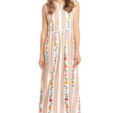 Alondra Dress in Multi Sand