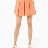 Smooth Sport Racquet Skort in Papaya and White Stripe