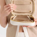 Isabella Leather Jewelry Case