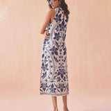 Maggie Midi Dress in Ceci