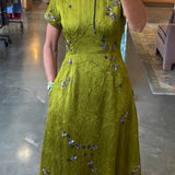 Floral Lapel Dress