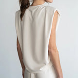 Structured Sleeveless Top