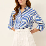 Kirven Blouse in Surf