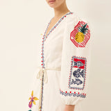 Everette Wrap Dress in Frutti