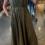 Laurel Dress in Burnt Olive