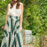 Luella Skirt in Oyster Shell