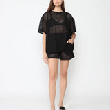 Fishnet Lounge Shorts