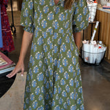 Rosie Dress in Verdant
