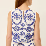 Davis Top in Bluejay