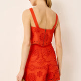 Payton Top in Cardinal
