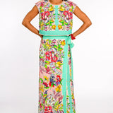 Jackie Top in Vintage Scarf