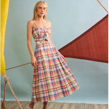 Maison Skirt in Club Madras