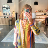 Jane Top - Maple Stripes