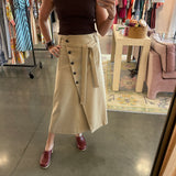 High Waisted Wrap Skirt