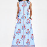 Rhonda Dress in Sky