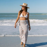 Coastal Daisies Tie Sarong