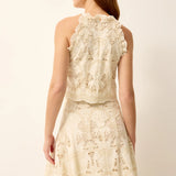Bethany Top in Cream
