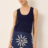 Corinne Top in Navy