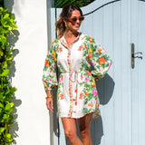 Sadie Dress in Tea Time