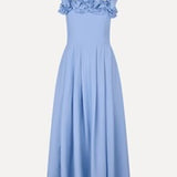 Bustier Dress with Flower Detail