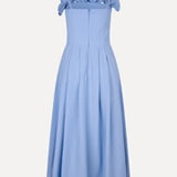 Bustier Dress with Flower Detail