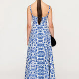 Rafaella Dress in Lapis