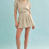 Jemma Short in Floral Print