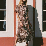 Amira Shirtdress in Nari Coco