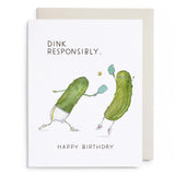 Pickleball Birthday Card