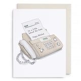Behind the Times Birthday Card
